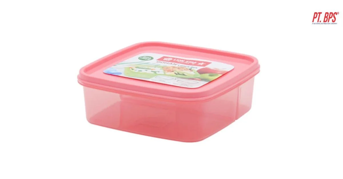 Kotak Makan Lunch Box 3 Sekat Lion Star SB-66 Gohan Lunch Box 101