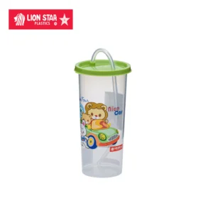 Lion Star GL-12 Cup C-2 w/ Straw 370 ml - Gambar 3
