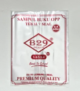 B29 Sampul Buku Plastik OPP Seal - Gambar 4