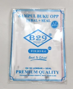 B29 Sampul Buku Plastik OPP Seal - Gambar 5