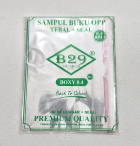 B29 Sampul Buku Plastik OPP Seal - Gambar 7